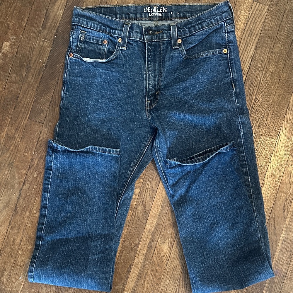Levi's Dark Blue Relaxed Fit Jeans